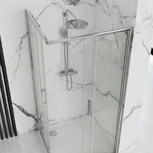 Obrazek Kabina prysznicowa Punto Rea K1889 100x80x190 chrom