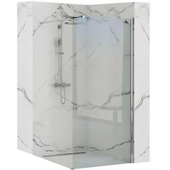 Obrazek Ścianka Walk-in Aero ˝N˝ Rea K3021 110x195 chrom