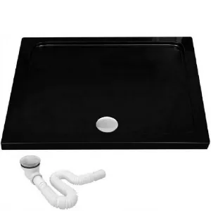 Obrazek Brodzik prostokątny Savoy Rea K4087 black 80x100