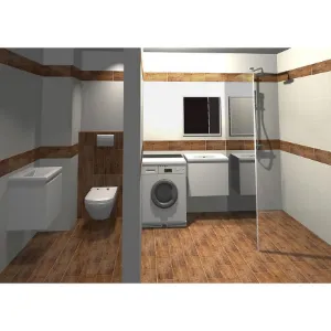 Obrazek Terakota Foresta Bronzo 15,5/60,5