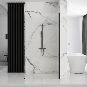 Obrazek Ścianka Walk-in Aero Intimo Rea K4122 120x200 black