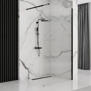 Obrazek Ścianka Walk-in Aero Intimo Rea K4123 90x200 black