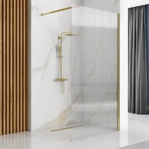 Obrazek Ścianka Walk-in Aero Intimo Rea K4124 90x200 gold brush