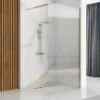 Obrazek Ścianka Walk-in Aero Intimo Rea K4126 100x200 gold brush