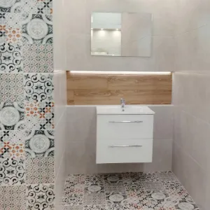 Obrazek Gres Beige Italianwood 18,5/59,8