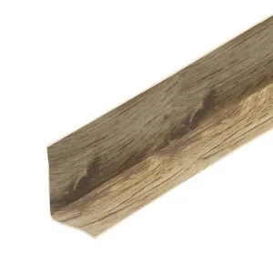 Obrazek Taśma przypodłogowa samoprzylepna PCV 52mm x 5m dąb bielony anak