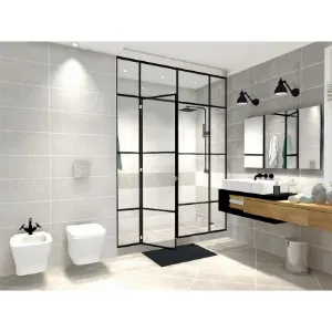Obrazek Gres Luxor White Lapato 60/60 szary