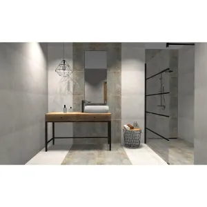 Obrazek Gres Luxor White Lapato 60/60 szary