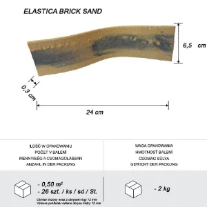 Obrazek Elastyczna cegła Brick Sand