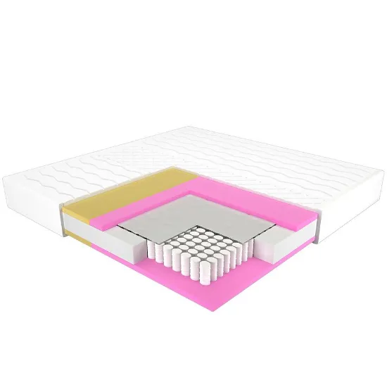 Obrazek Materac Adam i Ewa Kieszeniowy 200/200 Aloe Vera