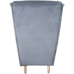 Obrazek Fotel Kingston Royal 28 00/1 szary