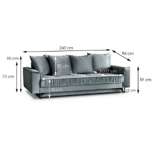 Obrazek Sofa Monaco Velluto 18