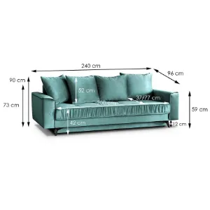 Obrazek Sofa Monaco Velluto 13