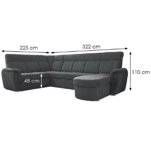 Obrazek Narożnik z funkcją spania Bahama Sally 9 prawostronny