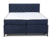 Obrazek Łóżko kontynentalne Smart 160x200 cm granatowe