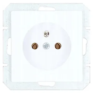 Obrazek Gniazdo pojedyncze Z/U MEDIUM white 17664