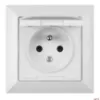 Obrazek Gniazdo pojedyncze IP44 POLA white 33030