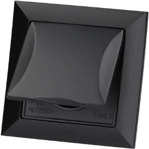 Obrazek Gniazdo pojedyncze IP44 POLA black 33209