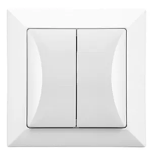 Obrazek Łącznik podwójny POLA white 33022