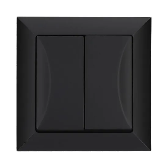 Obrazek Łącznik podwójny POLA black 33201