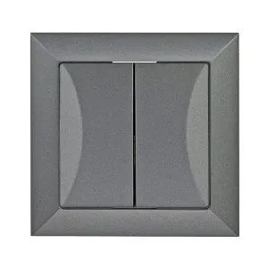 Obrazek Łącznik podwójny POLA silver 33101