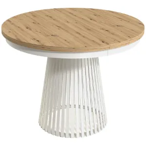 Stół Rozkładany Garda Biały/Artisan