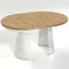 Obrazek Stół Rozkładany Garda Biały/Artisan