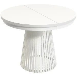 Stół Rozkładany Garda Biały/Biel Alpejska