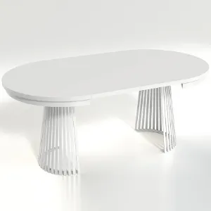 Obrazek Stół Rozkładany Garda Biały/Biel Alpejska