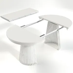 Obrazek Stół Rozkładany Garda Biały/Biel Alpejska