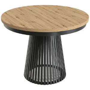 Stół Rozkładany Garda Czarny/Artisan