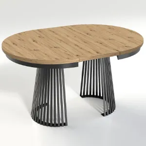 Obrazek Stół Rozkładany Garda Czarny/Artisan