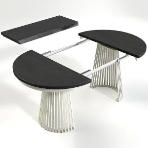 Obrazek Stół Rozkładany Garda Kashmir/Czarne Drewno