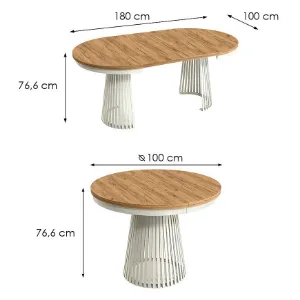 Obrazek Stół Rozkładany Garda Kashmir/Kraft Złoty