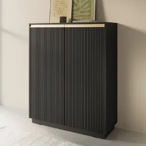 Obrazek Komoda Royal Kw103 Czarny