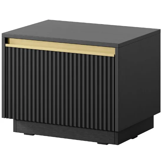 Obrazek Szafka Nocna Royal S54 Czarny