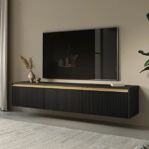 Obrazek Szafka Rtv Royal 180 Czarny