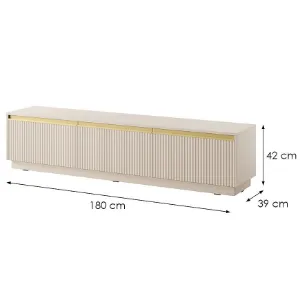 Obrazek Szafka Rtv Royal 180 Beż Piaskowy