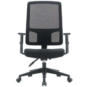 Obrazek Fotel Popstar Mesh czarny