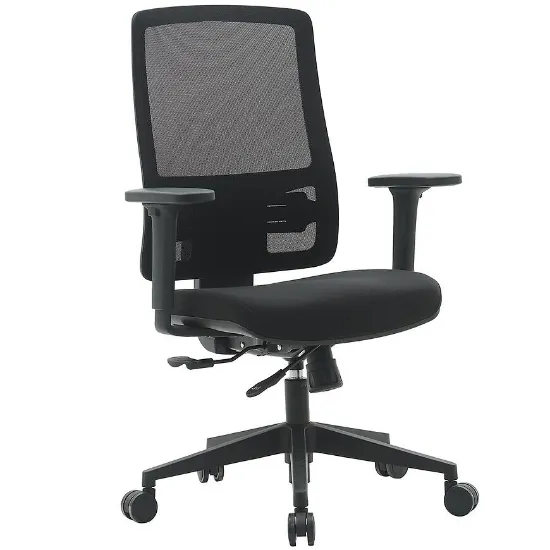 Obrazek Fotel Popstar Mesh Lux czarny