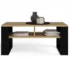 Obrazek Stolik Kawowy Modern 2p Slim Artisan/Czarny