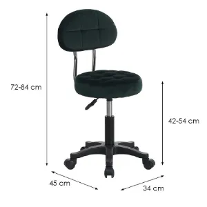 Obrazek Krzesło obrotowe Gianna 12117 zielone