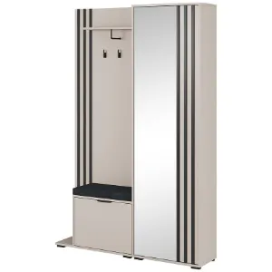 Obrazek Garderoba Nelly Cashmere/Czarny Pop