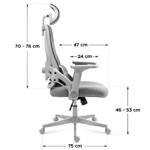 Obrazek Fotel Gamingowy Huzaro Combat 2.7 Grey