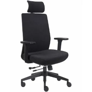 Obrazek Fotel Prospero Tkanina czarny