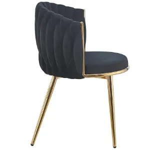 Obrazek Krzesło Sacha 12328 czarne