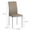 Obrazek Krzesło Kira beżowe