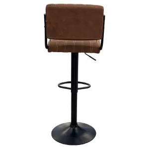 Obrazek Stołek barowy Alina 11944 brązowy