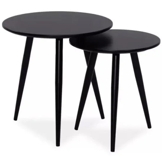 Obrazek Zestaw Stolików Reda Czarny