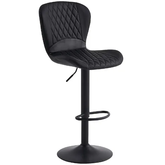 Obrazek Stołek barowy Iris 12026 czarny